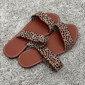 Leopard Print Women's Sandals